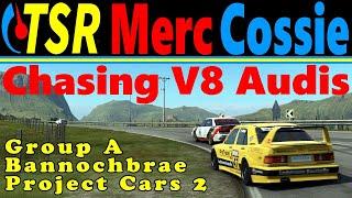 Mercedes Cossie 190E | Chasing the V8 Audi's  Bannochbrae | Project Cars 2 Multiplayer