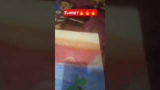 sunset #shorts @aryan verma studios #naveen arts studio