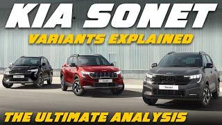 2024 Sonet Facelift Petrol Variants Explained | HTE, HTK, HTK+, HTX, HTX+, GTX+, X Line | May