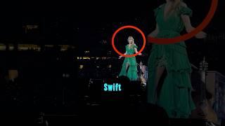 How Taylor Swift stage dive works