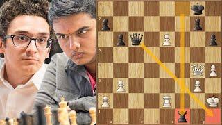 Clash of Super Calculators! || Fabi vs Abhimanyu Mishra || U.S. Chess Championship(2024)