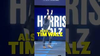 Tim Walz tries to make fun of Elon Musk….. for his stage entrance???