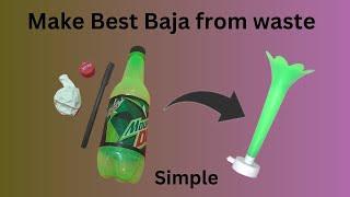 Baja | 14 August Baja | How to make baja ( popo) with plastic bottle and balloon