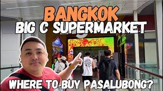 BANGKOK VLOG | BIG C SUPERMARKET - PASALUBONG NG BAYAN | WHERE TO BUY PASALUBONG IN BANGKOK