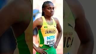 Nickisha Pryce | Jamaica's Record-Breaking 400m Star #400m #trackandfield #paris2024 #olympics #run