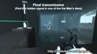 Portal 2 Achievement guide Final transmission