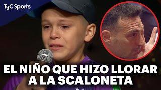 LA HISTORIA DE JOSÉ, EL NENE VIRAL QUE EMOCIONÓ A MESSI, SCALONI, DI MARÍA, ENZO Y A TODO EL PAÍS 