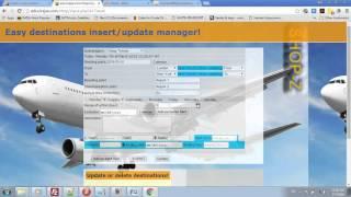 Inserting travel destinations in Shop-Z ecommerce system