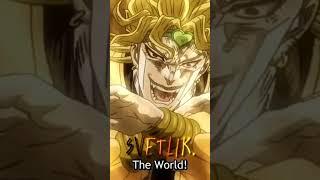 Прикол Джоджо #джоджо #jojo #Джозеф #Дио #The World #anime