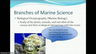 Unit 1: Introduction to Marine Science (Lectures 1 & 2)