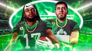 The Jets Are My New Franchise Team, Davante Adams & Aaron Rodgers!! S1