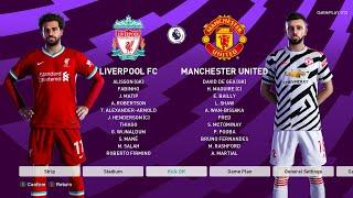 PES 2021 - Liverpool vs Manchester United - Premier League - Gameplay PC