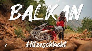 Enduro hiking in Albania - from heat battles and hail to a dreamlike canyon - Balkan 7