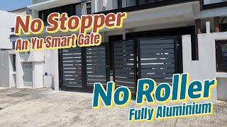 An Yu Aluminium Trackless Folding Autogate | Au Yu Smart Gate