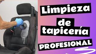 LIMPIEZA TAPICERIA COCHE de TELA Y ALCANTARA ADBL Pre-Spray PRO, Textile Rinse y cepillos Twister