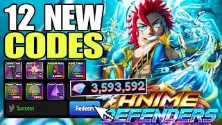 *NEW CODES* ROBLOX ANIME DEFENDERS CODES 2024 DECEMBER | ANIME DEFENDERS CODE