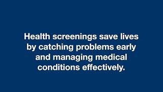 HRSA’s Health Centers: Health Screenings Save Lives