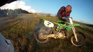 DIRTBIKE BLOWS UP ! IDIOTS RIDING BIKES