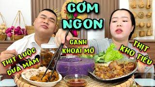 Bữa Cơm Đạm Bạc Với Món Thịt Kho Tiêu, Dưa Mắm Miền Tây Và Canh Khoai Mỡ Tôm Khô | Tập 705