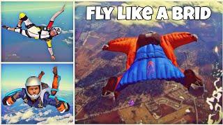 Flying like a Bird | Wingsuit skydiving