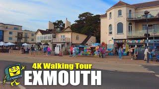 Exmouth - Devon UK - 4K Walking Tour