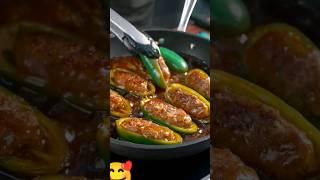 Would you eat this? #food #jalapenos #mukbang #cooking #recipe #koreanfood #foodie #asmreating #eat