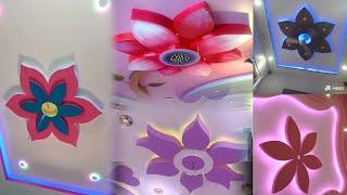 Top 10 latest flowers design pop false ceiling | pvc pop ceiling design