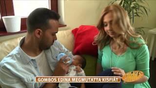 Gombos Edina kisfia egy igazi kis angyal - tv2.hu/aktiv