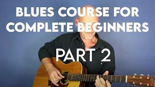 How to play Acoustic Blues Guitar | Beginners Lesson (Part 2)