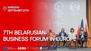 7th Belarusian Business Forum in Europe