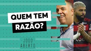 Debate Jogo Aberto: Gabigol ou diretoria do Flamengo, quem tem razão?