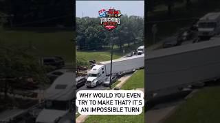 WHAT'S GOING ON HERE? #truckdrivers #truck #truckinglife #trucking #camioneros #camion #cdl #usa