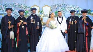 Ethiopian Orthodox Wedding Reception Entrance Part 4 Yared & Helen 2021 ድንቅ የኢትዮጵያ ኦርቶዶክስ ሰርግ ክፍል 4