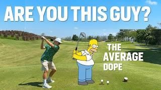 i hate the average golfer