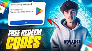 Free Redeem Code Today  | Unlimited Redeem Code wala app  | Free Diamonds  Redeem Code kaise paye