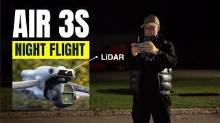 Can This Drone See in the Dark? | DJI Air 3S Night Mode Test Flight | Hands-On DJI Air 3S Review