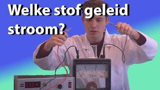 Welke stof geleid stroom