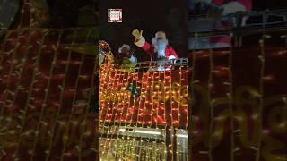 Santa Bus 2024 largest Santa Bus in UK #namrataallinone #viralvideo #viral_video #shorts