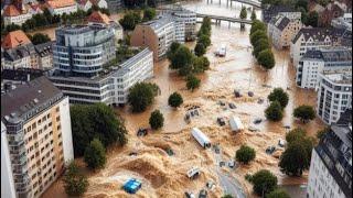 Currently!! Historic flood causes chaos in Czech Republic