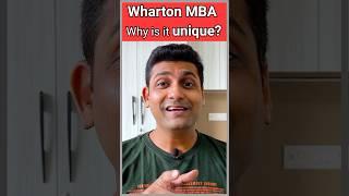 Wharton MBA (Ivy League): Why is it Unique? #wharton #mba #education #ivyleague #shorts