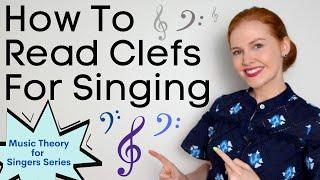 Understanding Clefs For SINGERS Basic MUSIC THEORY Made Simple For VOCALISTS and CHORISTERS!