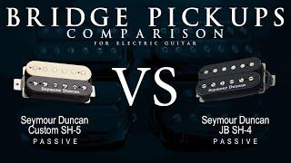 Seymour Duncan CUSTOM SH-5 vs JB SH-4 - Bridge Guitar Pickup Comparison Tone Demo