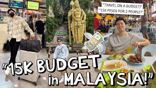 "15K PESOS BUDGET IN MALAYSIA!!" ️ (GOOD FOR 2 PEOPLE?!)  | Kimpoy Feliciano