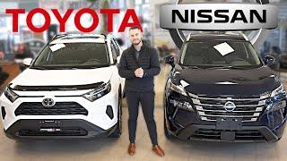 Toyota RAV 4 vs Nissan ROGUE Full Comparison! Interior, Exterior and More