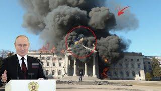 13 minutes ago!! 3 Russian KA-52 helicopters bombard Ukraine's presidential palace, see, Arma3