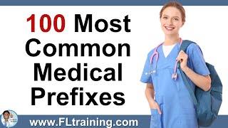  100 Most Common Medical Prefixes | Medical Terminology Made Easy