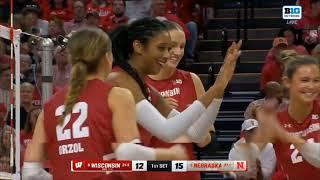 [Full Game] Wisconsin vs Nebraska Nov 23, 2024 | Women's College Volleyball - NCAA  volleybal