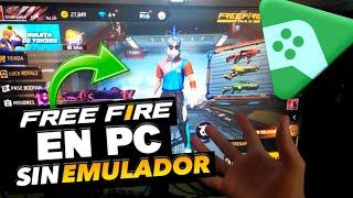 YA SE PUEDE JUGAR FREE FIRE EN PC SIN EMULADOR CON GOOGLE PLAY GAME!! FREE FIRE en PC sin EMULADOR