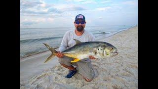 Fishing for GIANT JACK CREVALLE Topwater popper ACTION