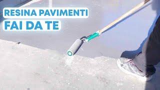 Pavimenti in Resina FAI DA TE: come scegliere la resina giusta e guida all'applicazione